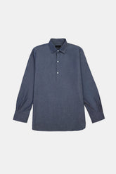 Basic Collar Tunic Shirt